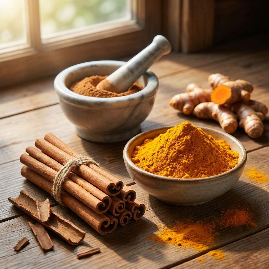 Curcumin and Cinnamon Bark
